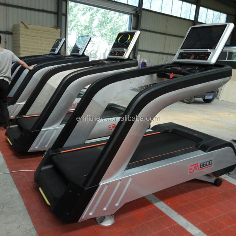 EM8600 China gym equipment factory new 2017 fitness treadmill and motorized treadmill machine