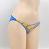 New Design Unique Design Golden Flower Erotic Underwear For Ladies