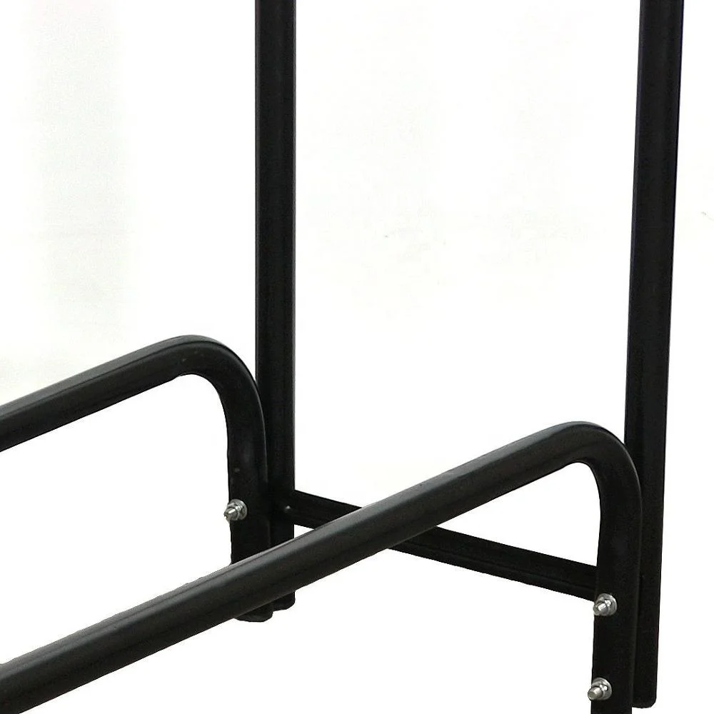 Firewood Log Rack with Cover Combo Outdoor Wood Storage Holder