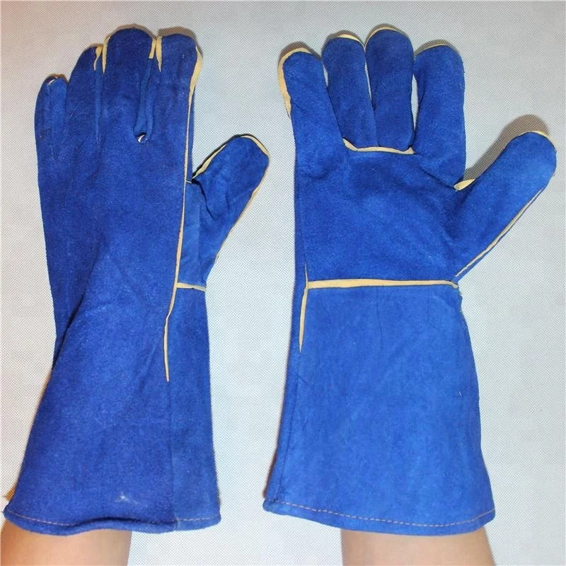  Рабочие перчатки из воловьей кожи с усиленной ладонью EN 388