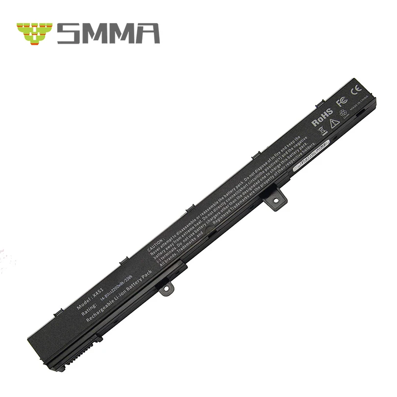 
2200mAh 14.8V Li-ion Battery Laptop Battery for Asus X451 X 551 X451C X451CA X551C X551CA X551CA-SX024H X551CA-SX029H 