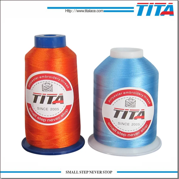 40 Weight 100 Polyester Embroidery Machine Thread 5000Yds Hilo de Bordar Poliester