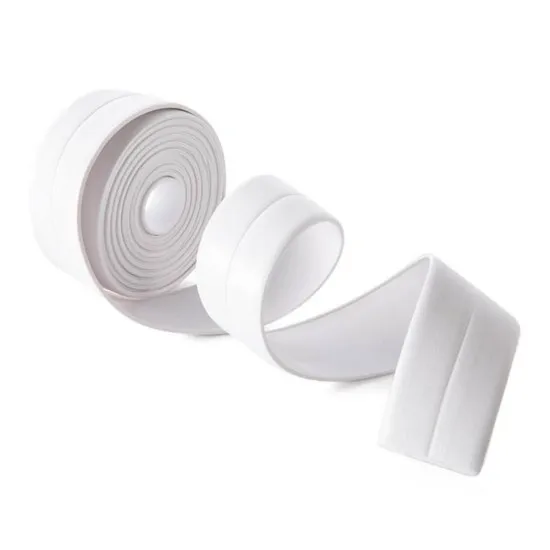 Kitchen bathroom wall pvc sealing self-adhesive tape caulk strip bath bathroom sealant  caulk strip shower sealant strip caulk t