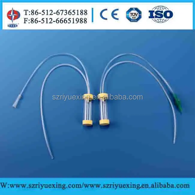 PVC Disposable mucus extractor for medical use
