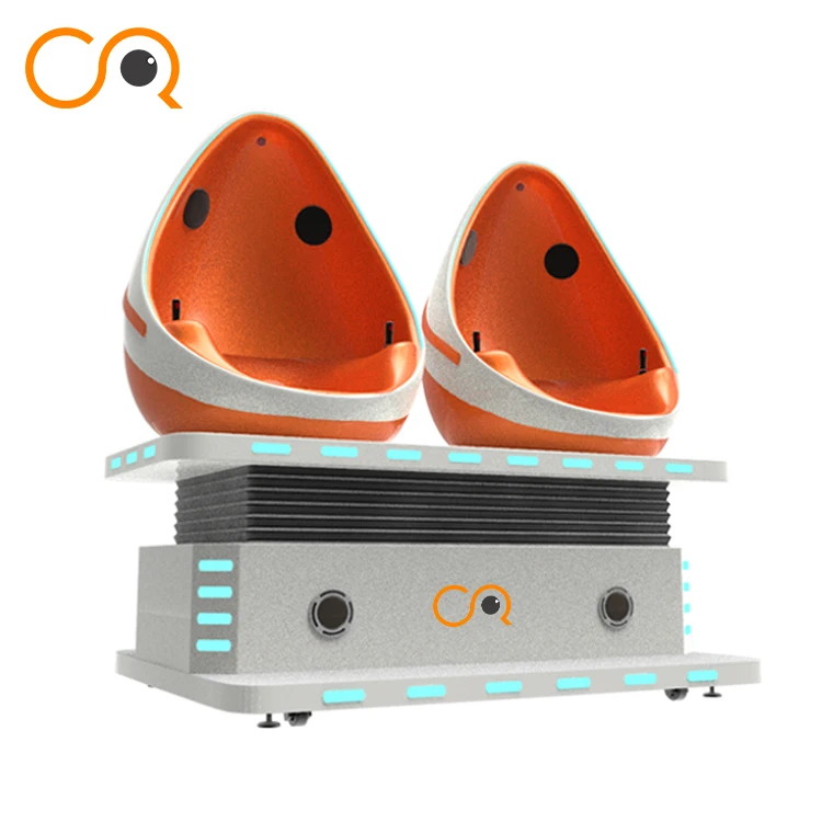 Hot sales 9D VR virtual reality 9d egg chair cinema for amusement park