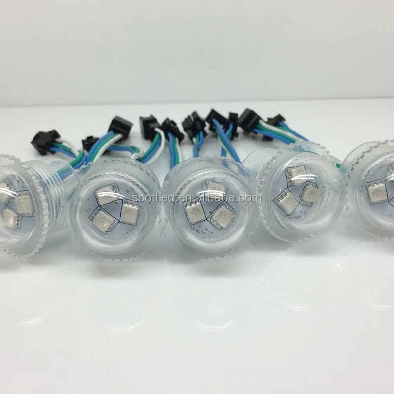 26mm WS2811/UCS1903 3pcs 5050 SMD RGB LEDs led smart pixel module for amusement rides