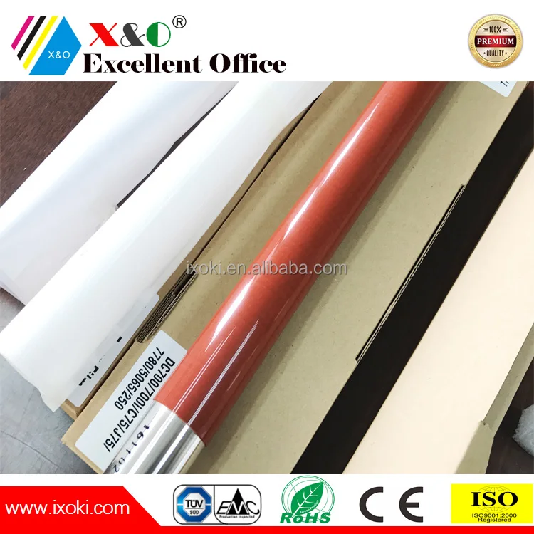 X&O High Quality Xerox Upper Fuser Heat Roller film sleeves for DC 250 242 252 260 700 700i C75 J75 Color 550 560 C60 C70 C9065