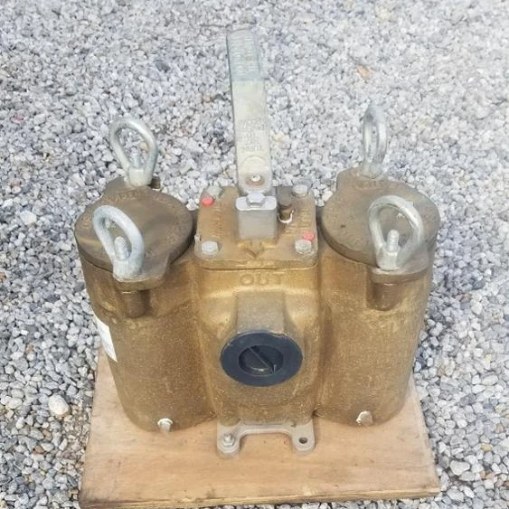 Морской Бронзовый дуплексный сетчатый фильтр