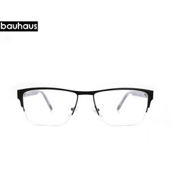 KE-1938 Low Cost Eyewear 61-17-155 Half Rim Optical Frame