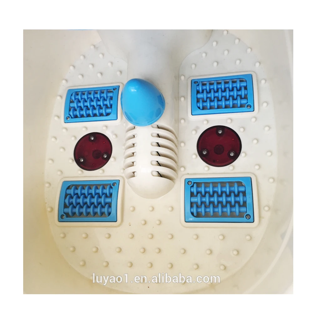 LUYAO Electric Foot Spa Bath Massager 2 in 1 Foot Bath Heated Foot Massager