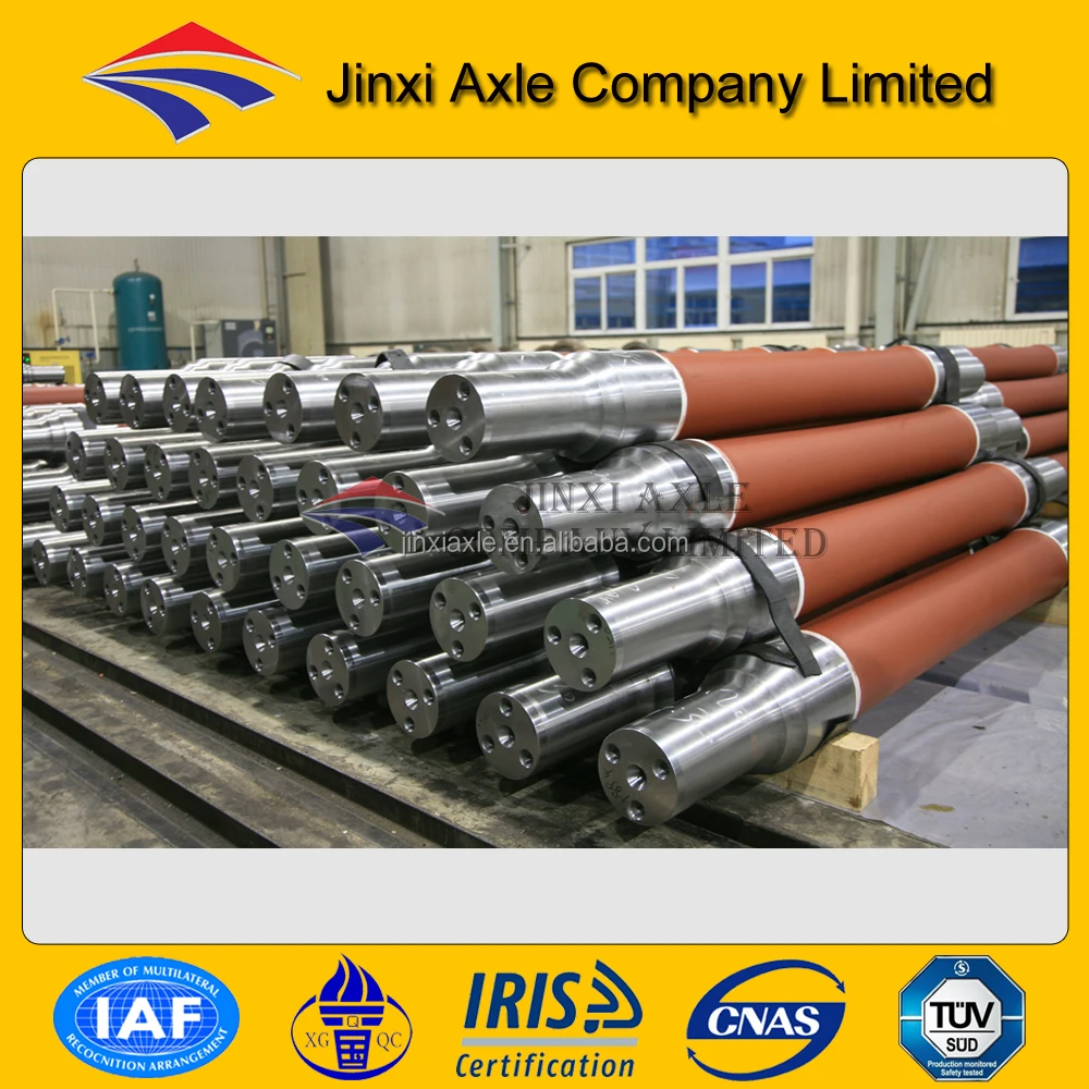 European railway axle