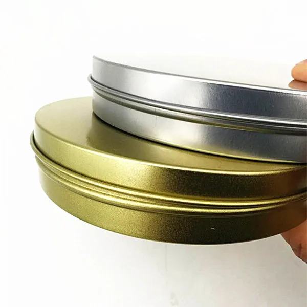 Горячие продажи рекламных логотип печатные ленты тиснением тонкие металлические DVD хранения CD Tin Box