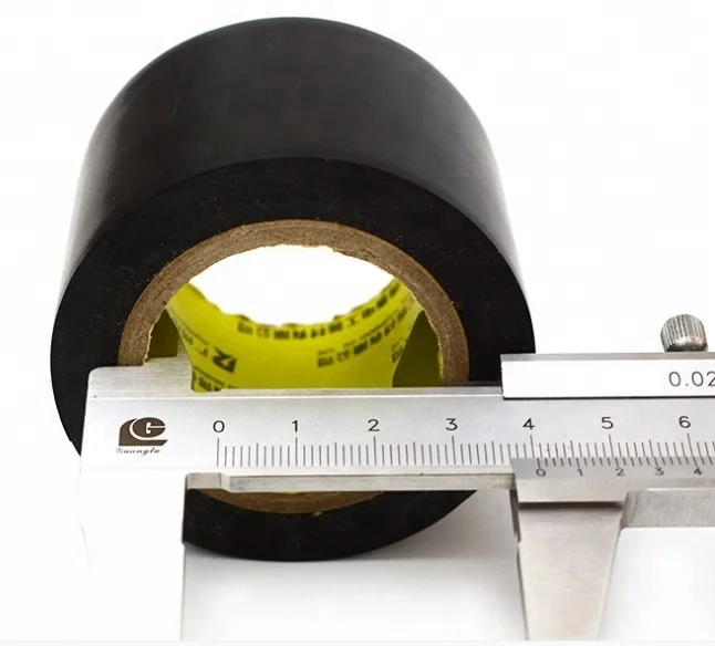 High Temp Electrical Tape Black Insulating PVC Tape Air Conditioning Wrapping Tape
