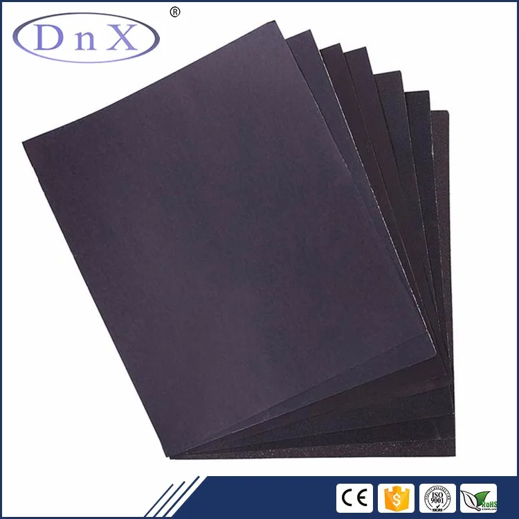 Hot Sale Silicon Carbide Waterproof Sandpaper for Metal/Wood/Furniture