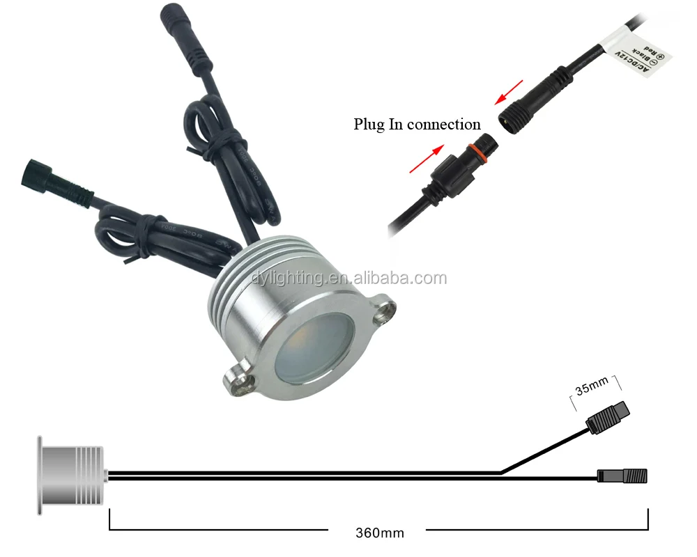 Railing LED Light 12V LED Armrest Lights for Railing LED Armrest Light for Railing Handrail system with LED Handrail lighting