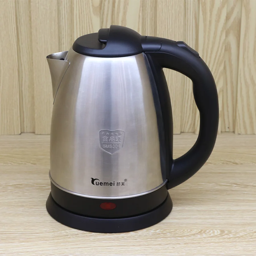 
Factory supply appliances kitchen appliances stainless steel body 2L1500W electric kettle 