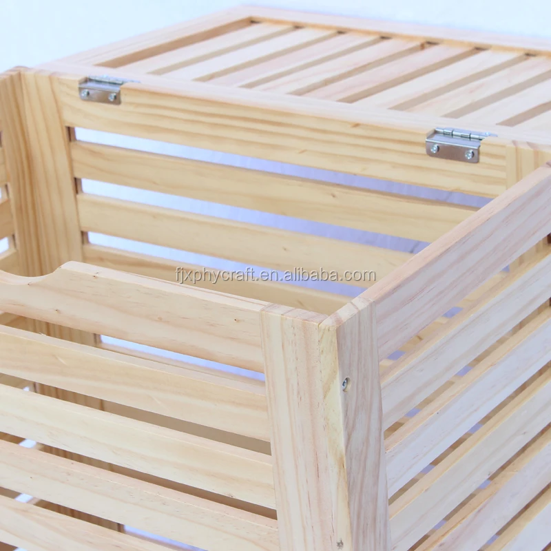 2018 новый стиль, корзина для белья из натурального дерева