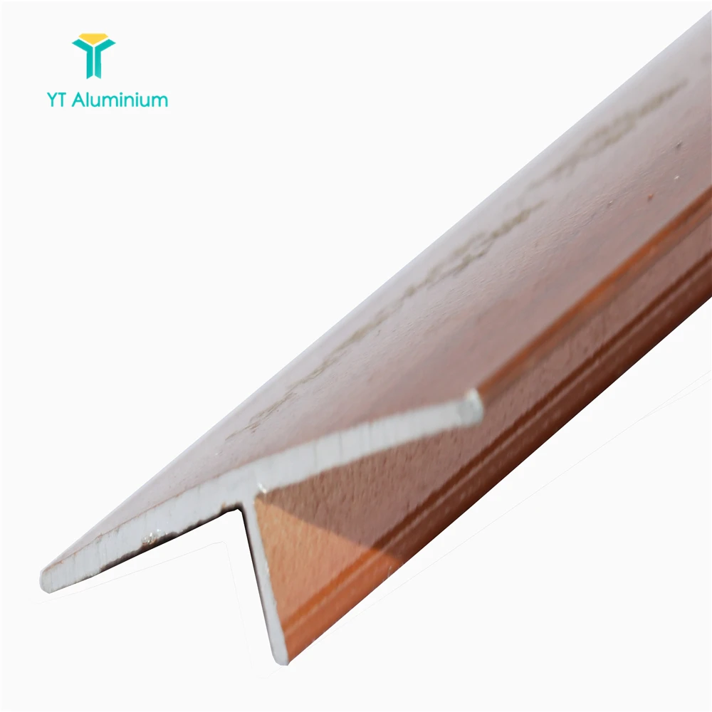 Satin Nickel-Brushed Aluminium Laminate Flooring Trims Square Edging Transition Strip