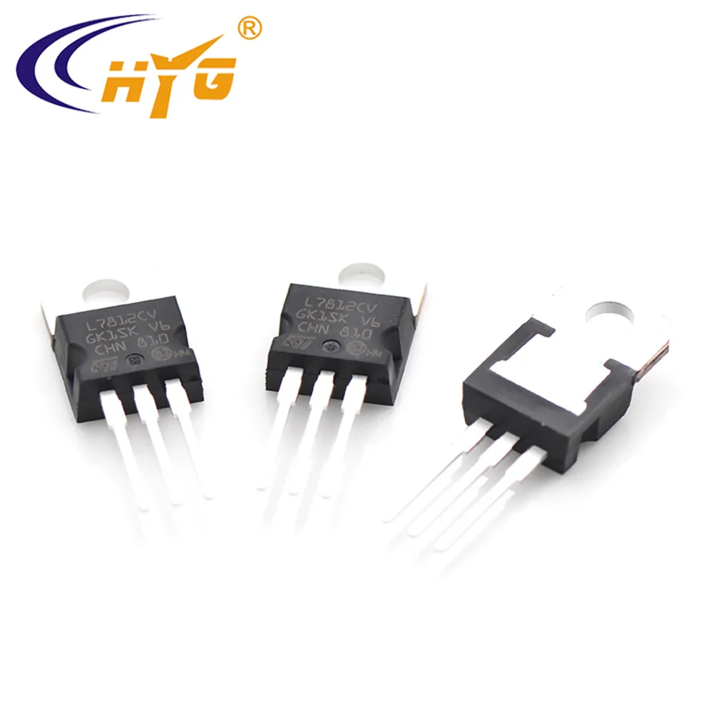 L7812CV Положительный регулятор напряжения SCR 1.5A 12V TO-220FP TO-220FM TO-220 TO-3 D2PAK пакет TRIAC L7812CV