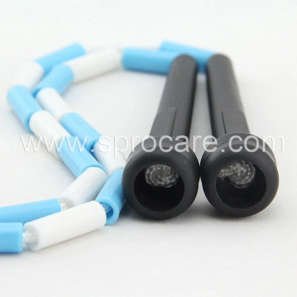 Jump Rope with Plastic Beaded Segmentation,Segmented Jump Rope SP-JR23