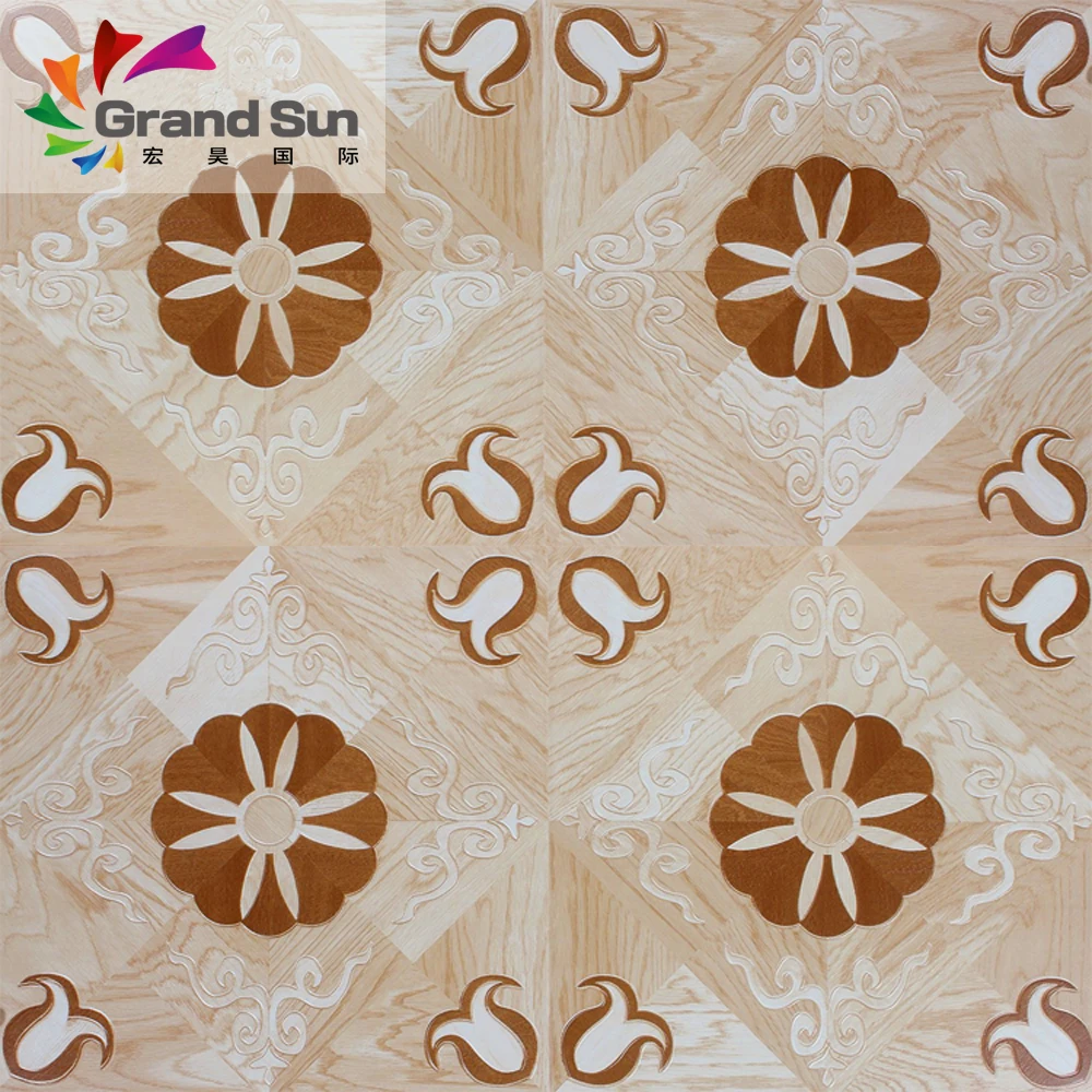 German non slip embossed parquet laminate flooring China factory