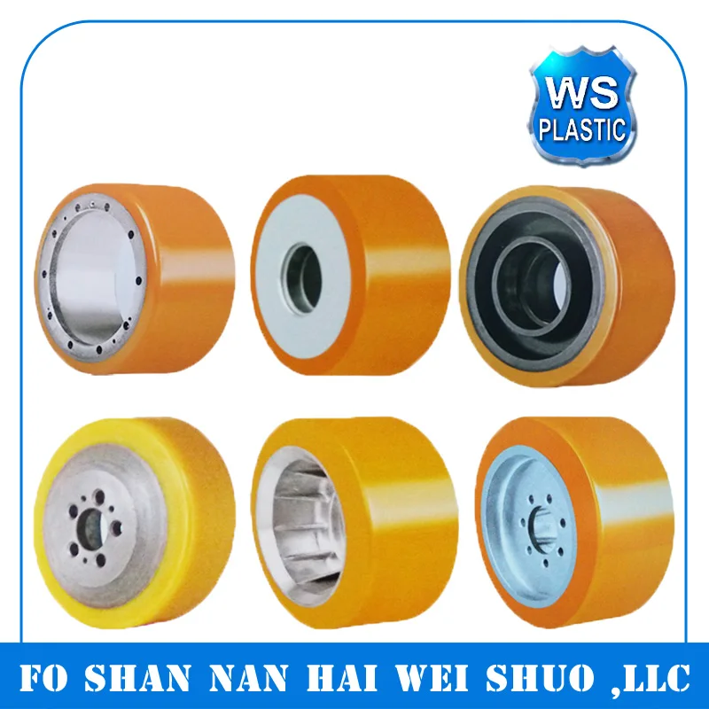 
polyurethane driving wheel forklift truck 