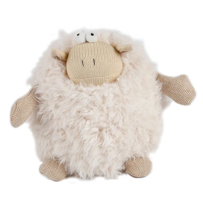 Custom plush lamb stuffed animal fat sheep toy plush