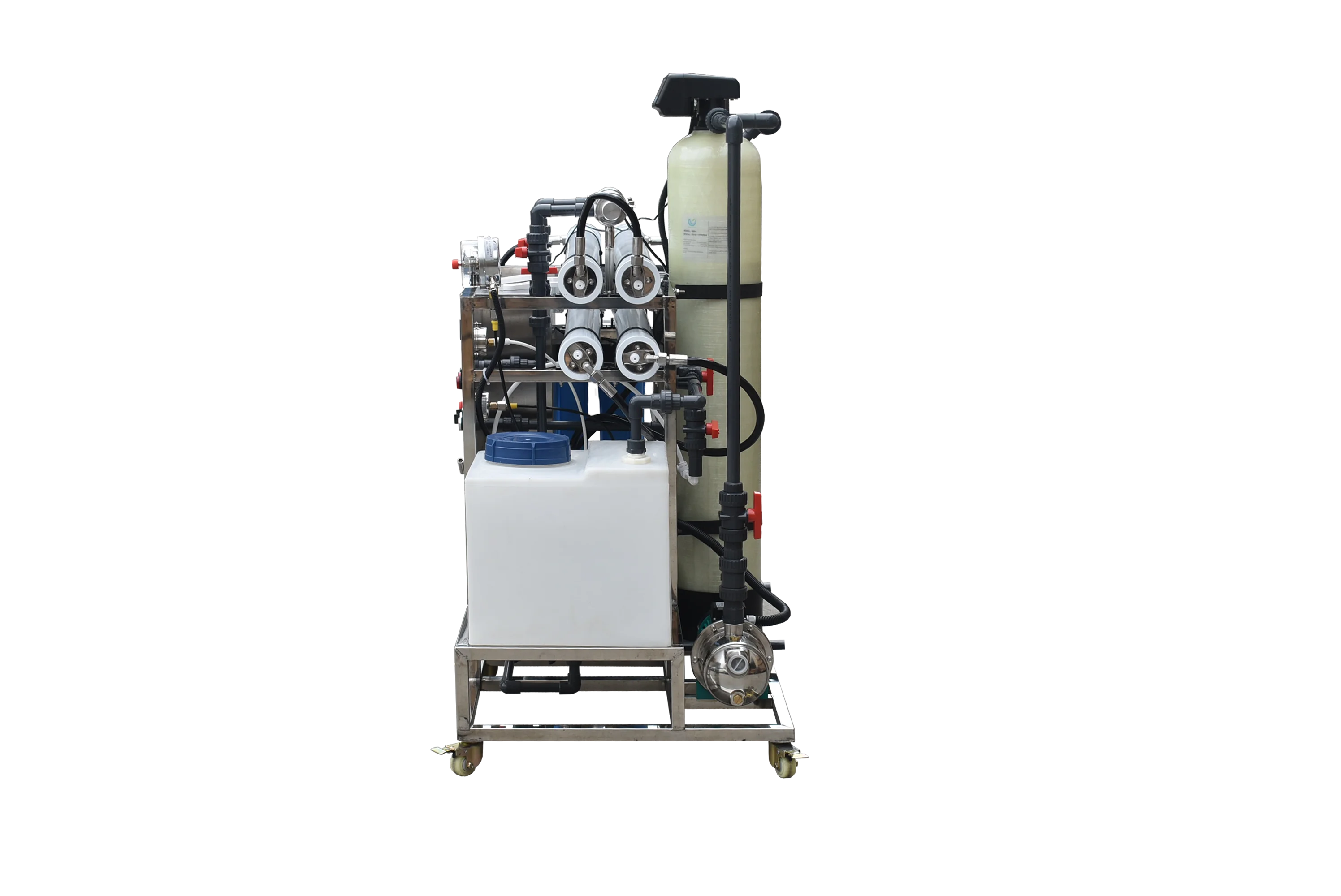 Ro Mini Automatic Seawater Machine Runxin Small Seawater Desalination Plant 1054 FRP 4800LPD SW-2540 CE Certificate SUS304
