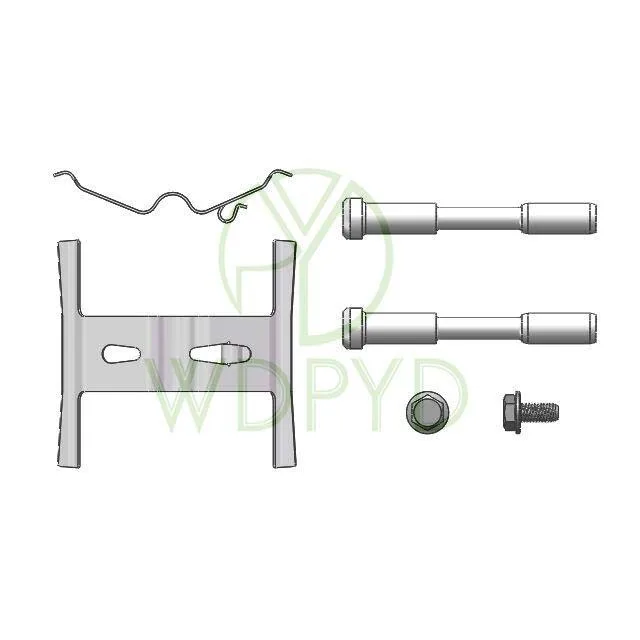 608165800 BRAKE PAD ACCESSORY KIT FOR VW TOUAREG FOR PORSCHE CAYENNE FOR AUDI Q7