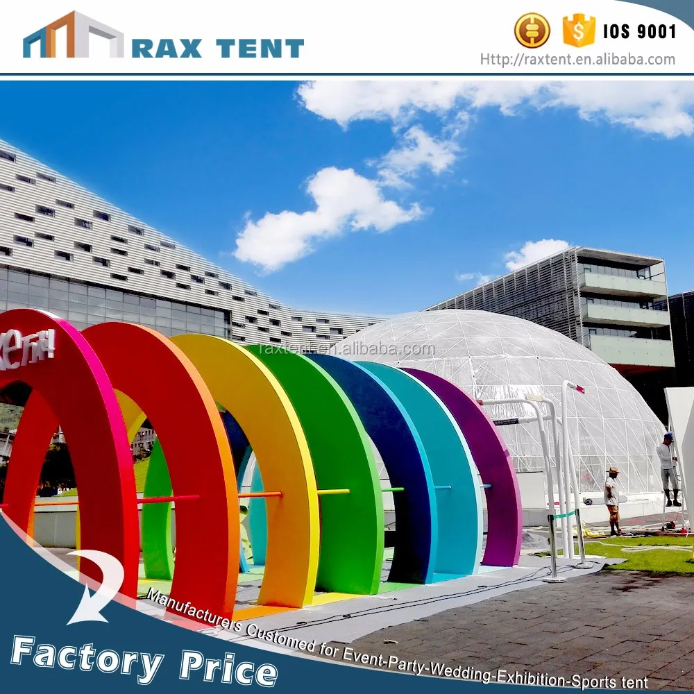 Supply geodesic dome kit tent, cheap nice prefab geodesic dome tent for sale