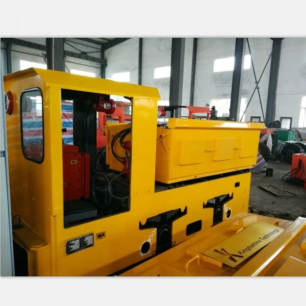 5 Ton mining battery locomotive, flameproof underground mining locomotive