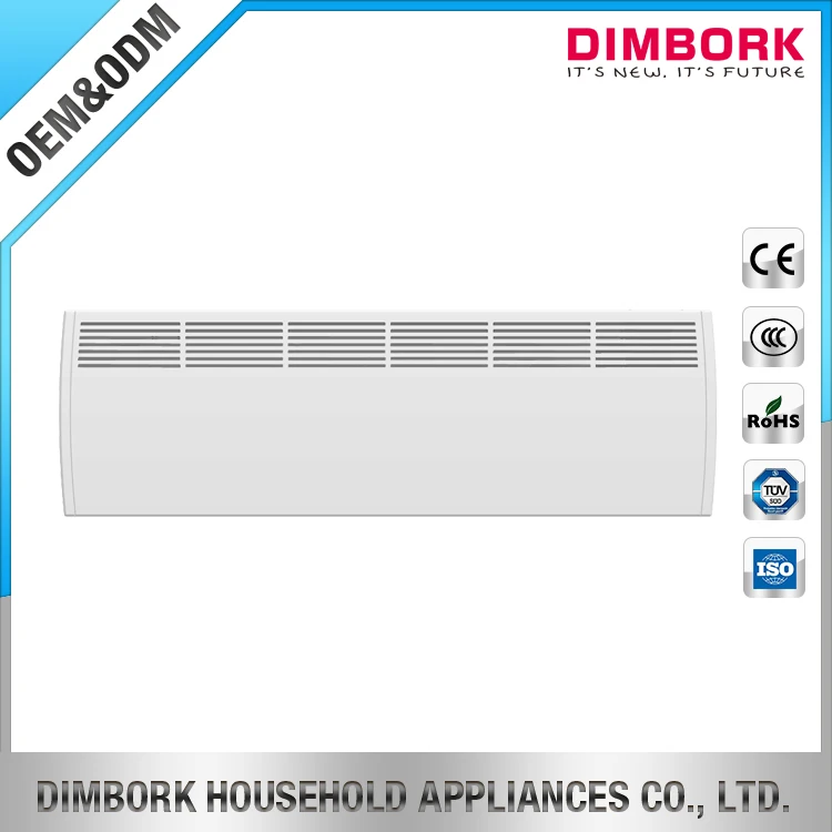 bathroom with remote wall electric heater