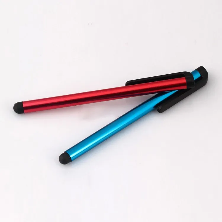 
Stylus Pen with soft silicone Tips for iPad iPhone iPod Metal Stylus Capacitive Screen Tablets Touch Pen Brand New Stylus Pen 