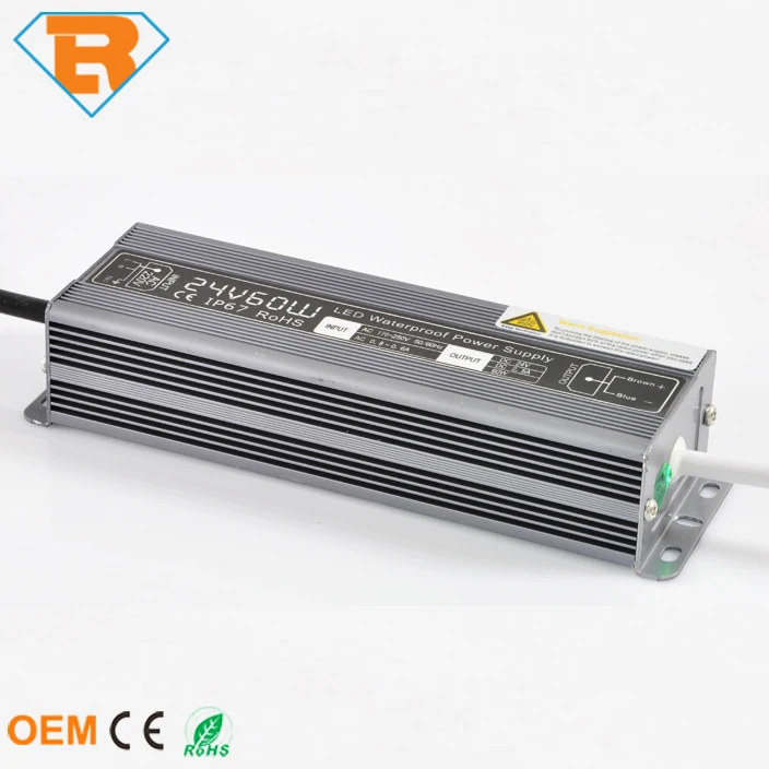 60W 20W 30W 40W 50W 80W 100W 150W 200W 250W 300W DC12V Waterproof Driver LED Power Supply