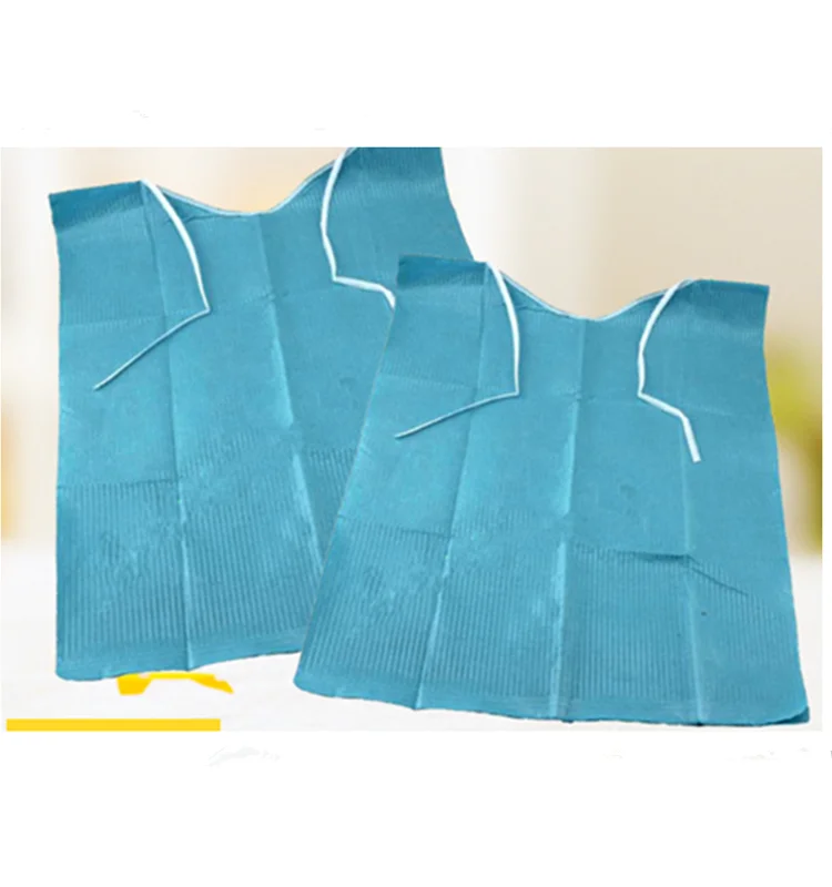 Hot Selling Disposable Dental Bibs for Dentist/Medical use