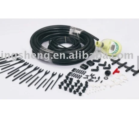 JS garden micro drip irrigation system kit set tools price for outdoor plants