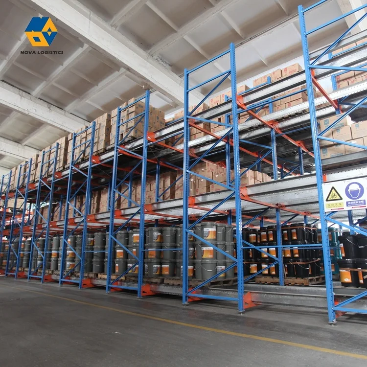 Radio Shuttle Car Rack Storage industrial Q345 stainless steel Warehouse Rack