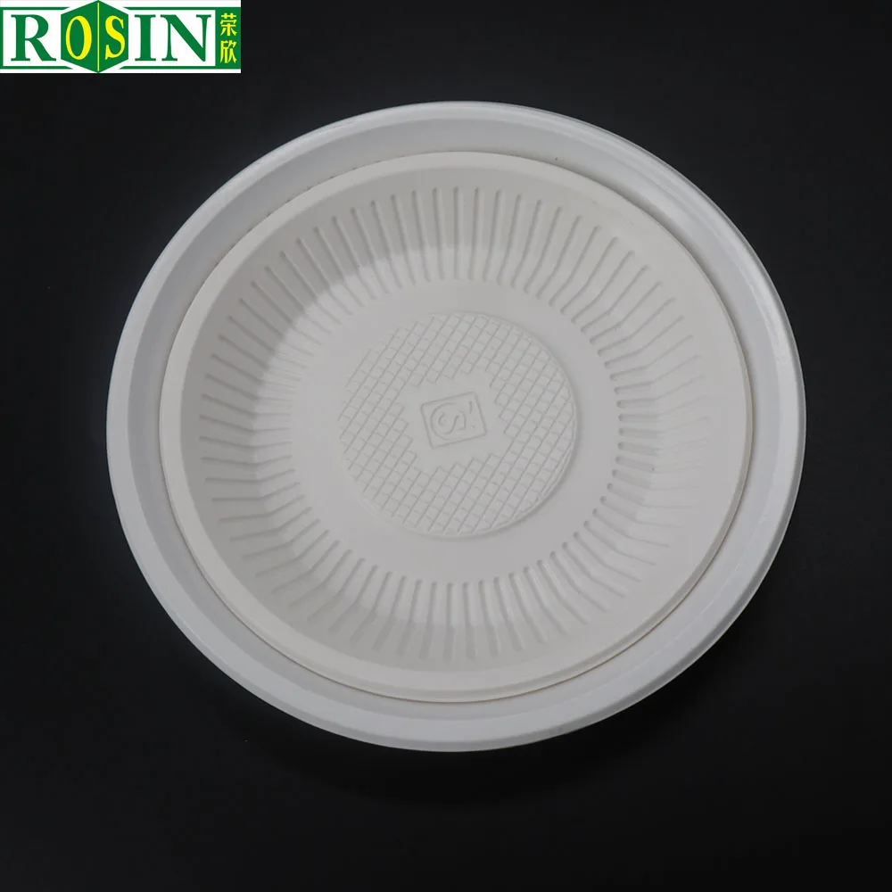 Customized disposable pp plastic plate set, tableware packaging tray for dinner,wedding party dishes