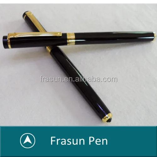 Forever classic metal black body extra fine nib hero fountain pen
