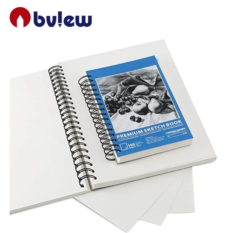 Spiral Bound Artist Sketch Pads Art Book Acid Free Drawing Paper for Kids & Adults, Artists Sketching, Drawing, Notebooks