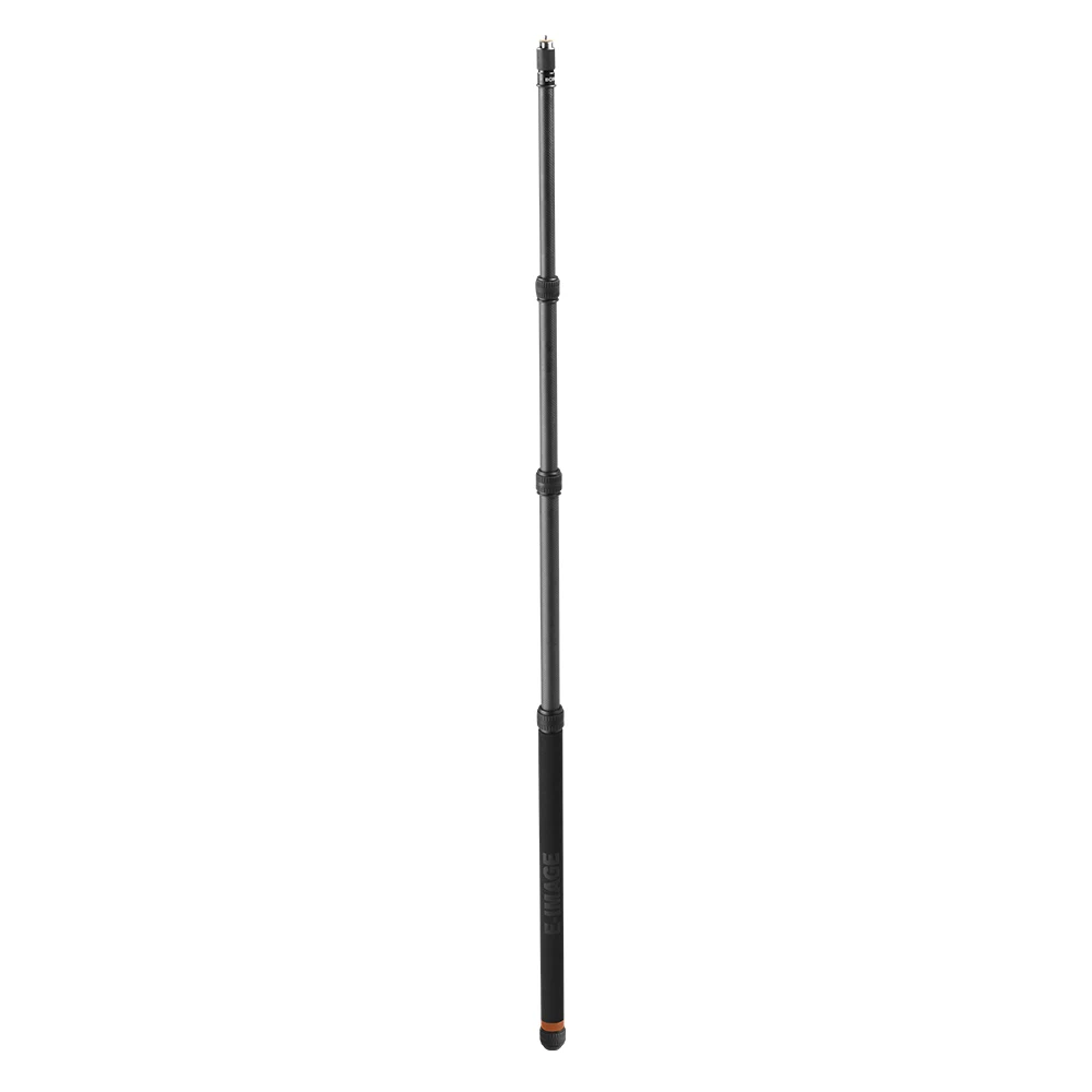 E-IMAGE BC09 4 sections 2.6 meters carbon fiber microphone telescoping boom pole for interview
