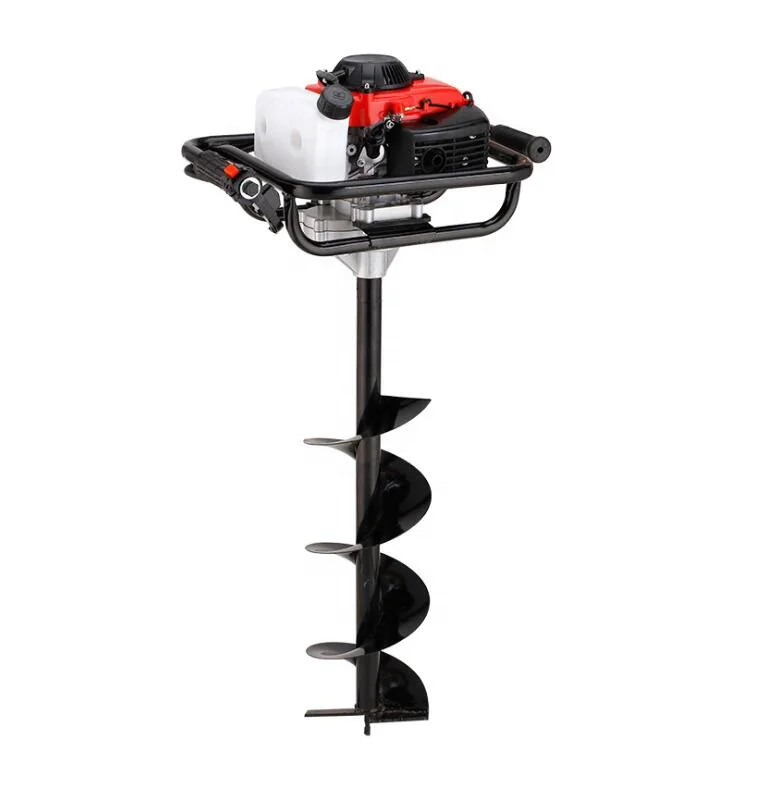 Hand Digging Tools 4 Stroke Petrol Earth Auger Drill M-ED680F