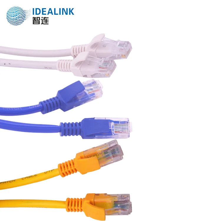 Лидер продаж несколько цветов высокого качества utp патч коммутационный кабель