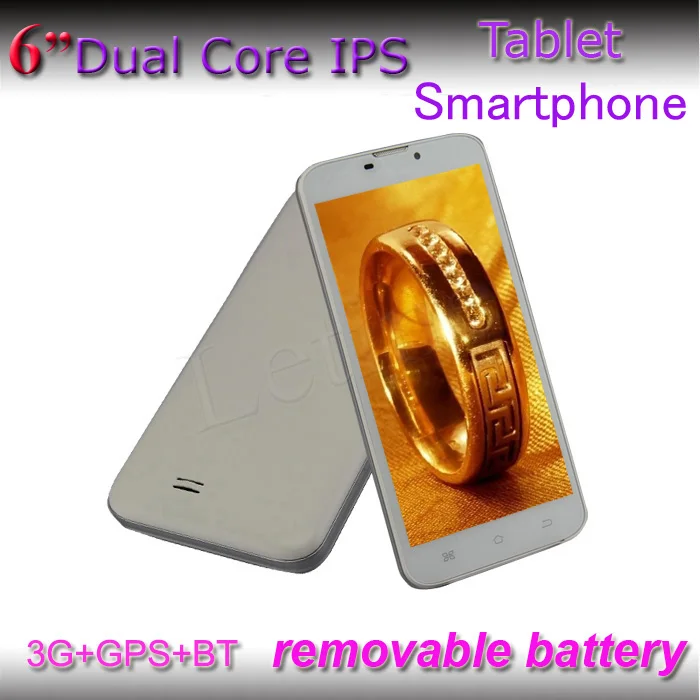 6' смартфон таблетки пк 2* sim-карты mtk8312,, двойная камера андроид 4.2 таблетки