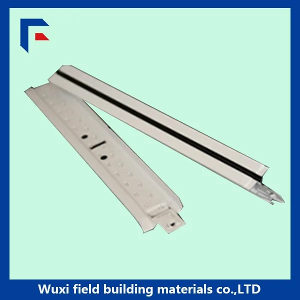 False ceiling t bar exposed suspended ceiling grid