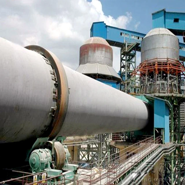 Cement Rotary Kiln of clinker grinding plant for calcining lime with direct factory price