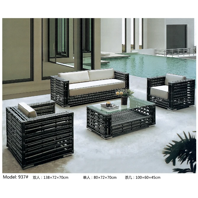 Outdoor Patio Furniture New Model Sofa Sets Pictures Rattan Outdoor Furniture