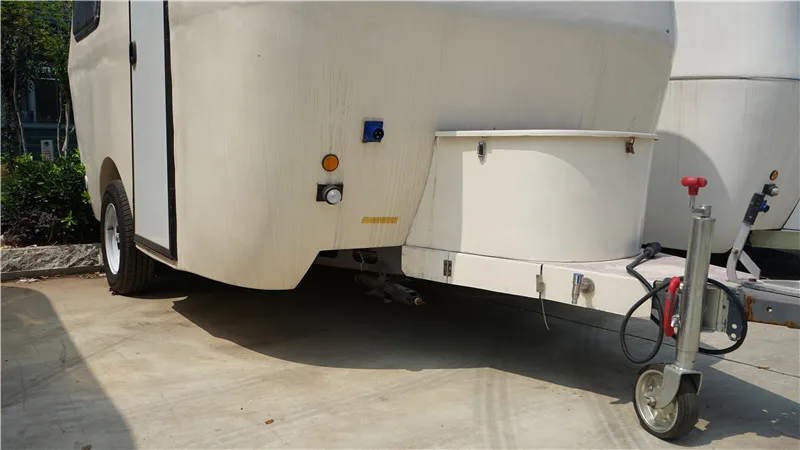 Chinese hot sale customized model RV trailer caravan for sale