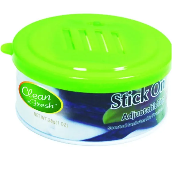 Display packing sticky car gel air freshener for car 45g