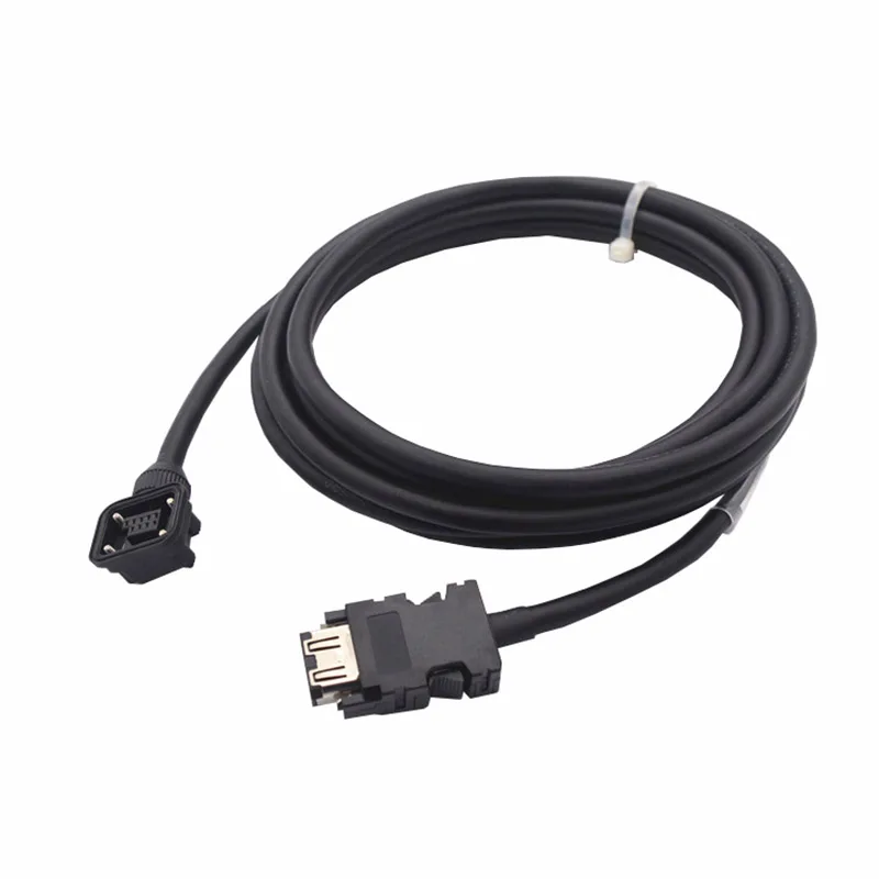Highly flexible A5 A6 AC servo  motor drive  electrical wire plc encoder cable MRJ3ENCBL  power cable MFECA0030EAD
